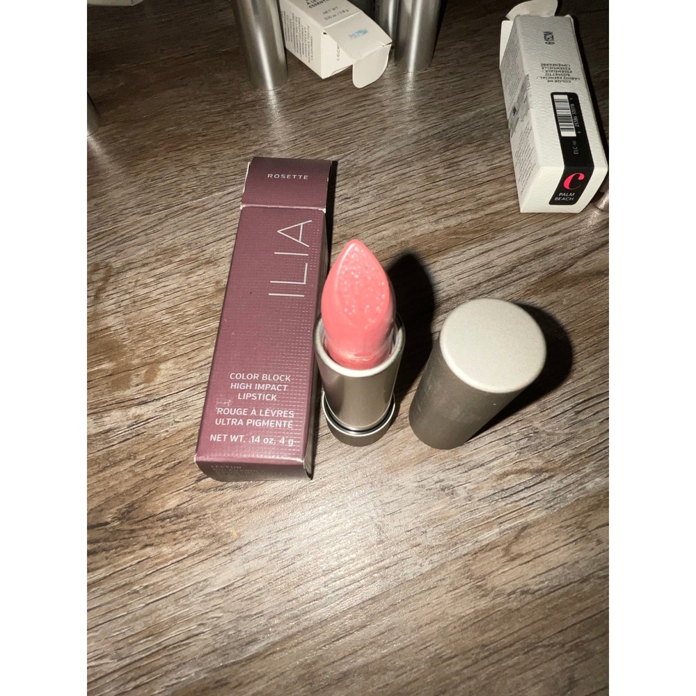 ILIA Color Block High Impact Lipstick Rosette Satin Finish Clean Beauty